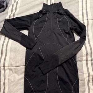 Gymshark Black Zip-Up Jacket